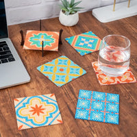 Pixel Pop Coasters Tile Of Grenada