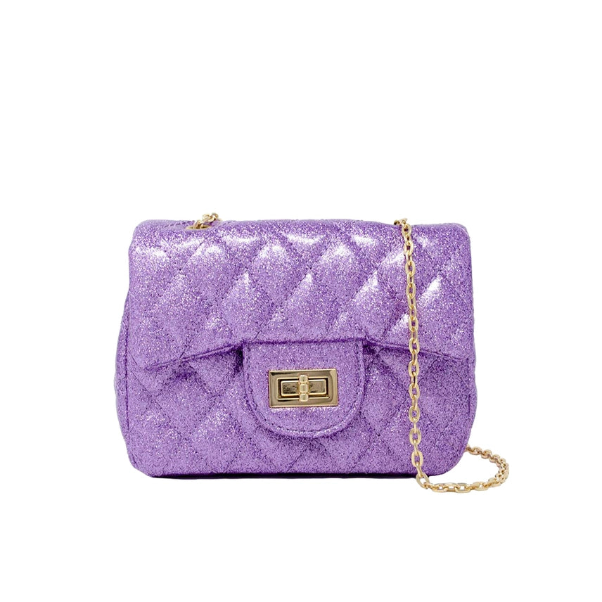 ZOMI GEMS QUILTED SPARKLE MINI BAG