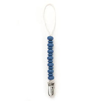 BELLA TUNNO NAVY PACIFIER CLIP