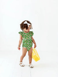 OLLIE JAY EMMY ROMPER IN BOLD BUTTERFLY