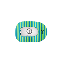 Cabana Cutie Small Flat Round Hair Clip