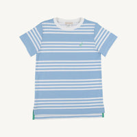 CARTER CREWNECK SADDLE RIDGE STRIPE