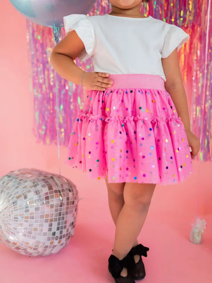 OLLIE JAY CONFETTI TULLE SKIRT