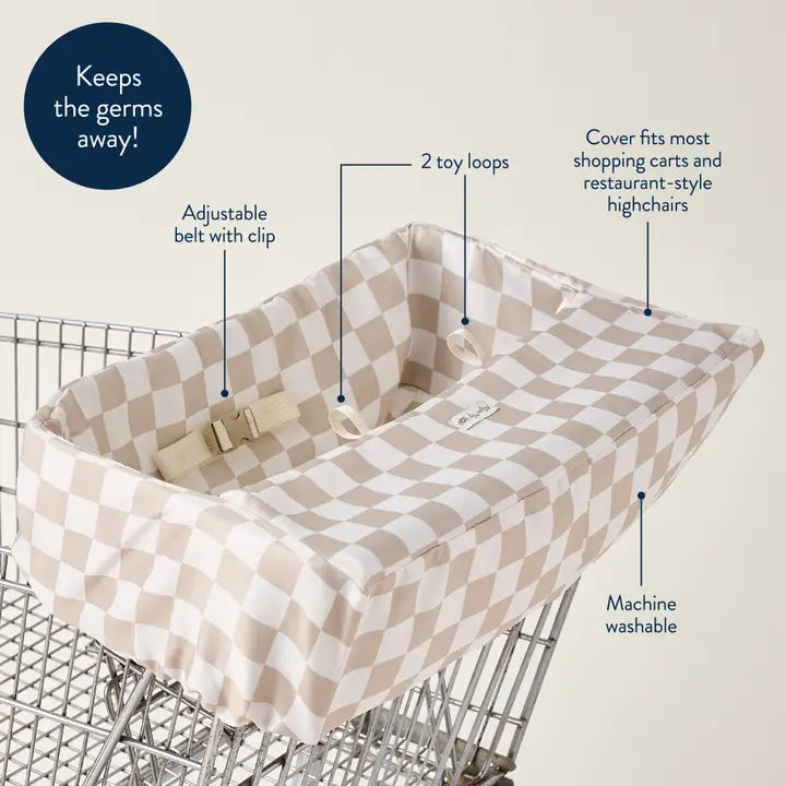 Checkerboard Itzy Shopping Cover