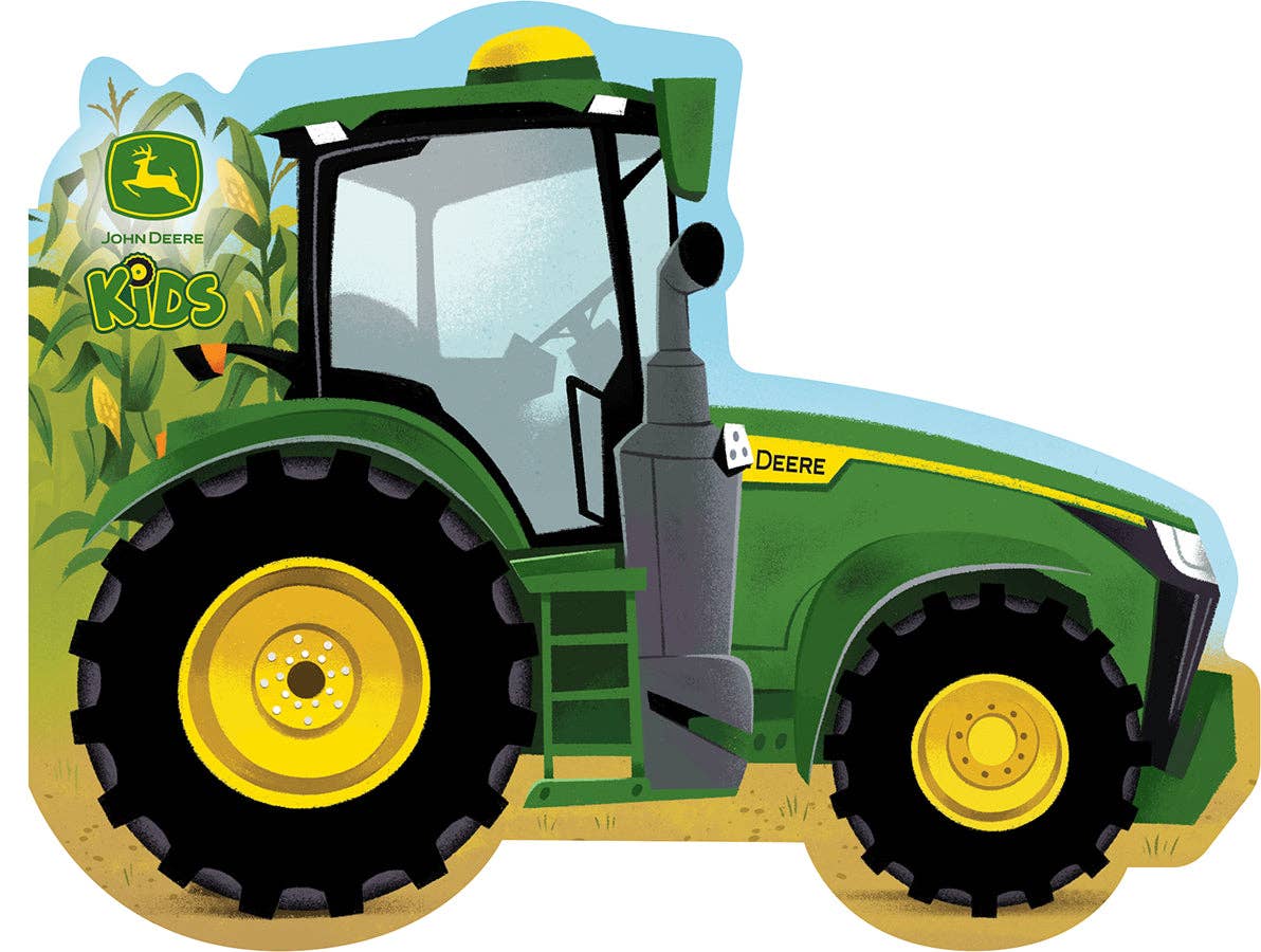 JOHN DEER KIDS: HOW TRACTORS WORK SHAPED BOARD BOOK