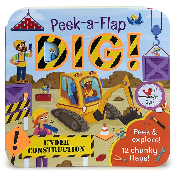 DIG! CONSTRUCTION LIFT A FLAP BOOK