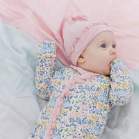 Magnetic Me Chelsea Ruffle Placket Gown + Ruffle Hat Set