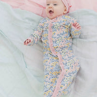 Magnetic Me Chelsea Ruffle Placket Gown + Ruffle Hat Set