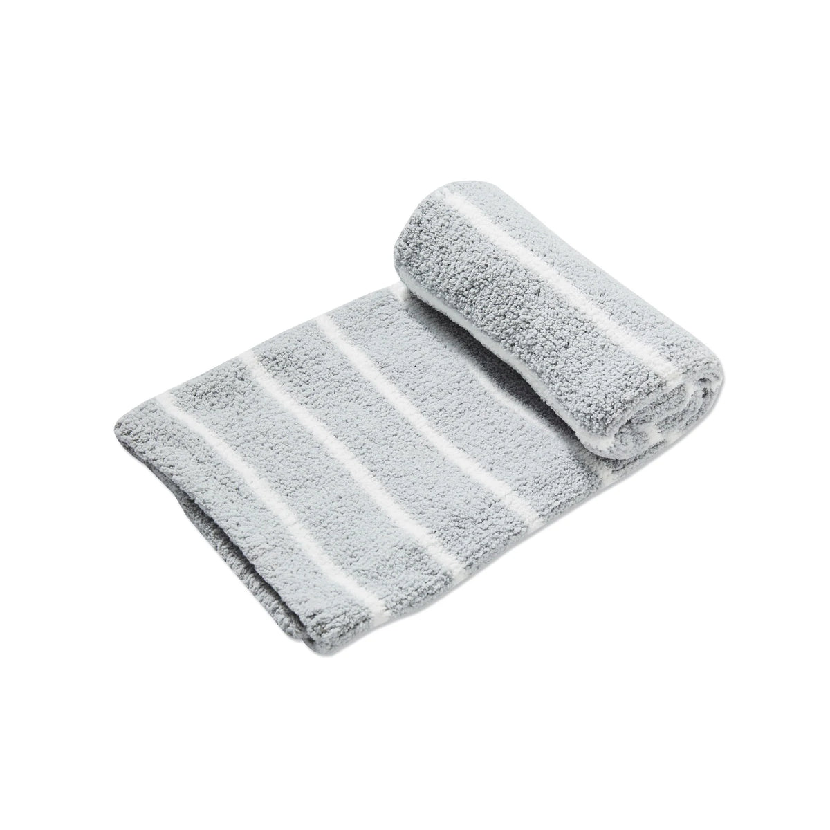 ANGEL DEAR CHENILLE BLANKET GREY IVORY