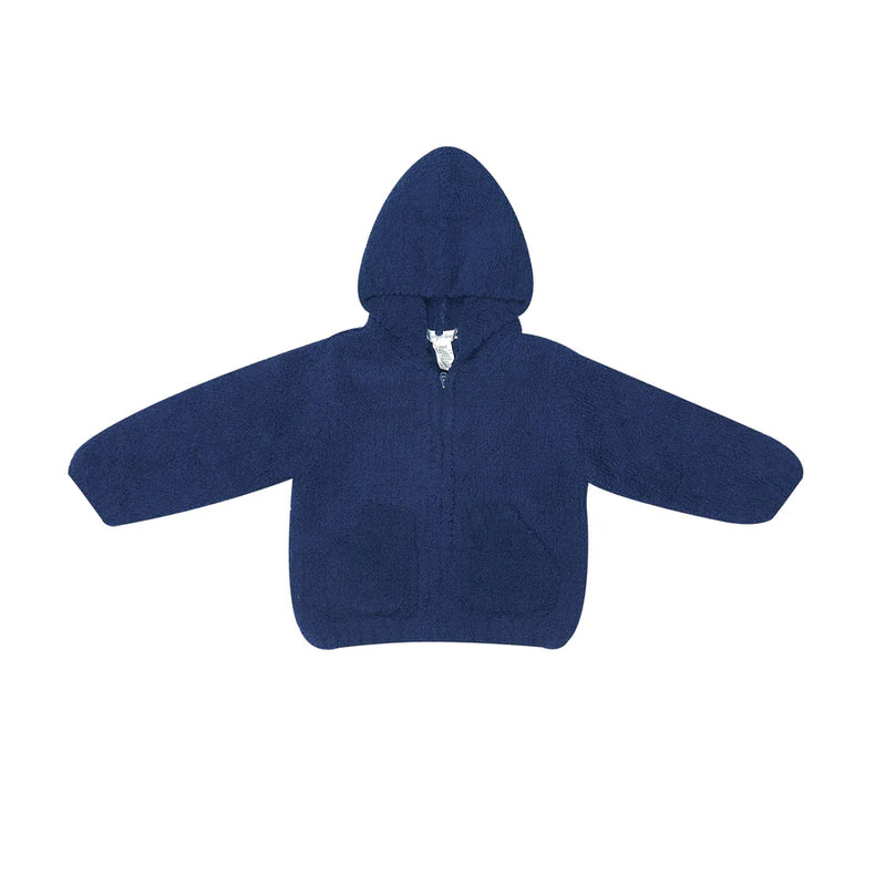 ANGEL DEAR CHENILLE HOODIE NAVY