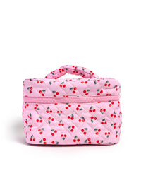 LIVING ROYAL CHERRY COSMETIC TRAVEL CASE