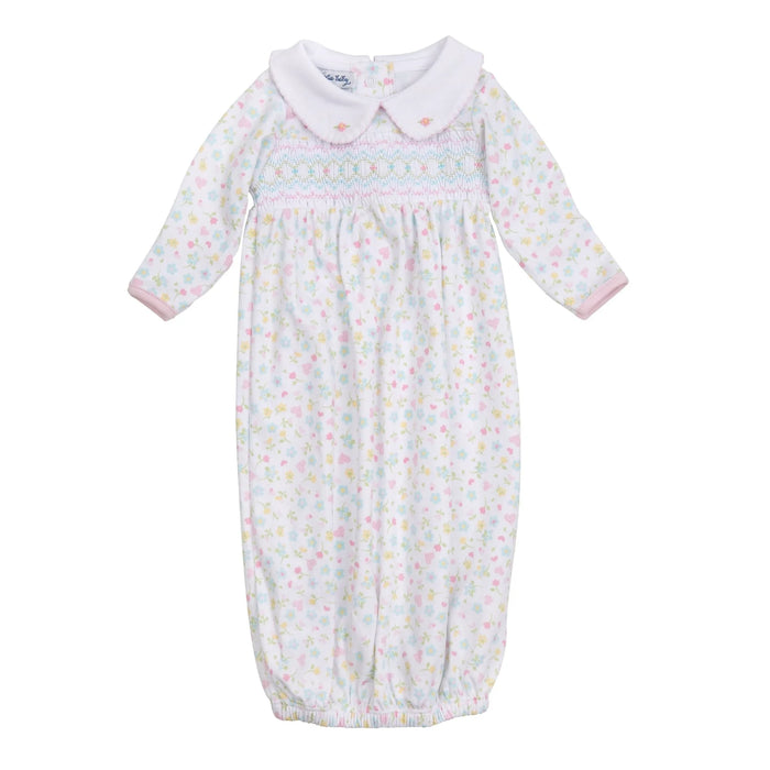 MAGNOLIA BABY SMOCKED CLARA GOWN