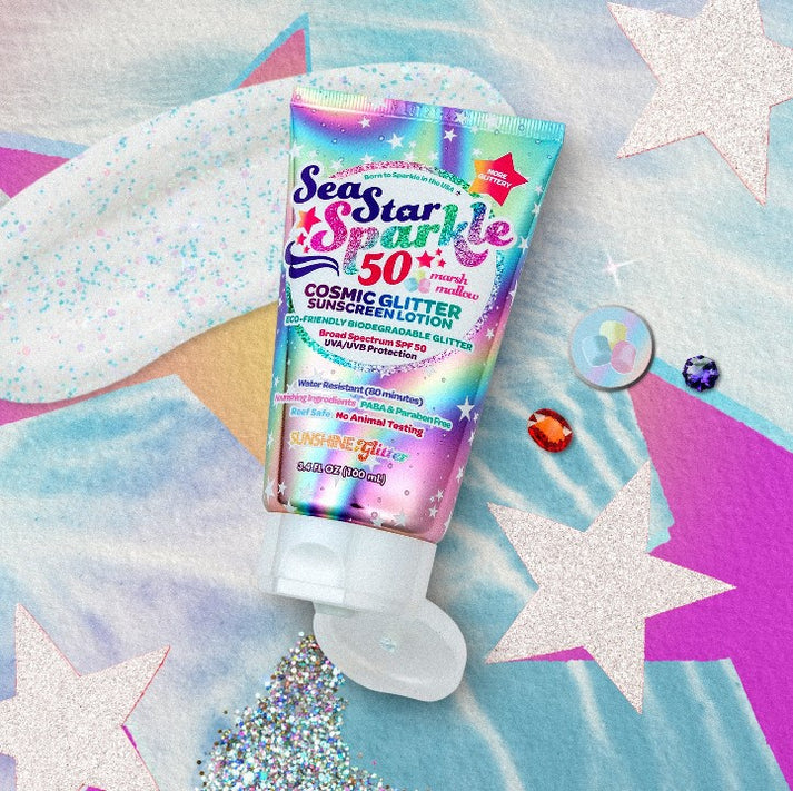 SUNSHINE & GLITTER COSMIC STARDUST TRAVEL GIFTSET