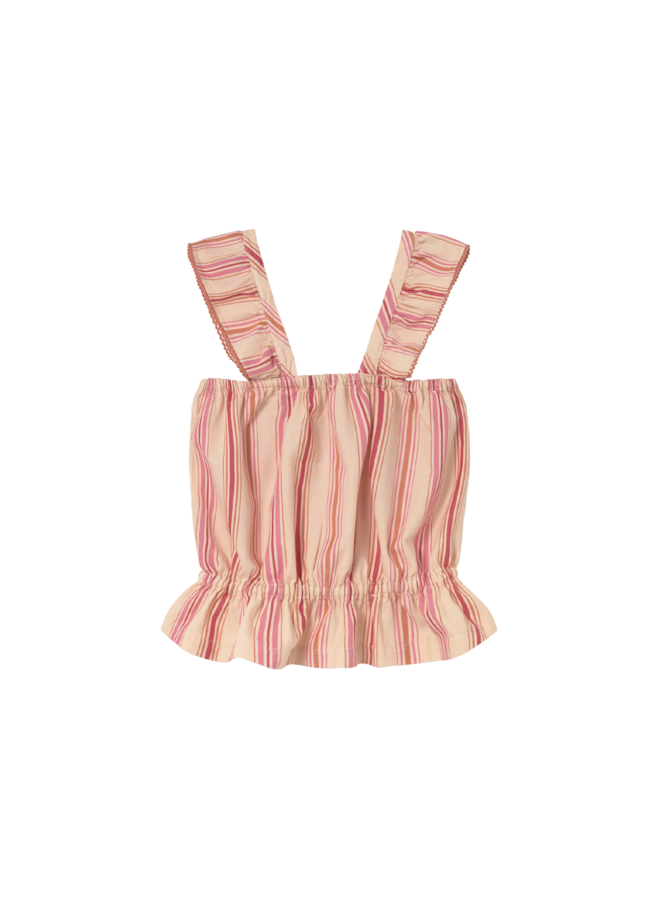 Ava Top Pink Stripe