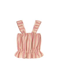 Ava Top Pink Stripe