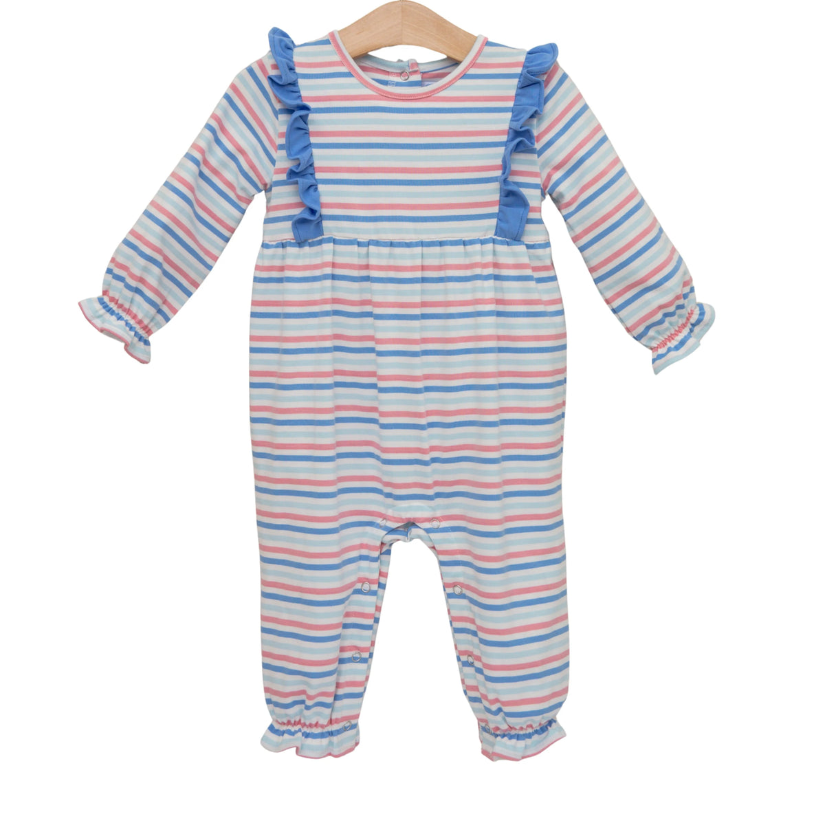 Olivia Romper Hamptons Stripe