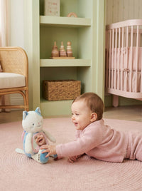 Itzy Ritzy Itzy Bitzy Mirror™ Sensory Tummy Time Mirror - Kitty
