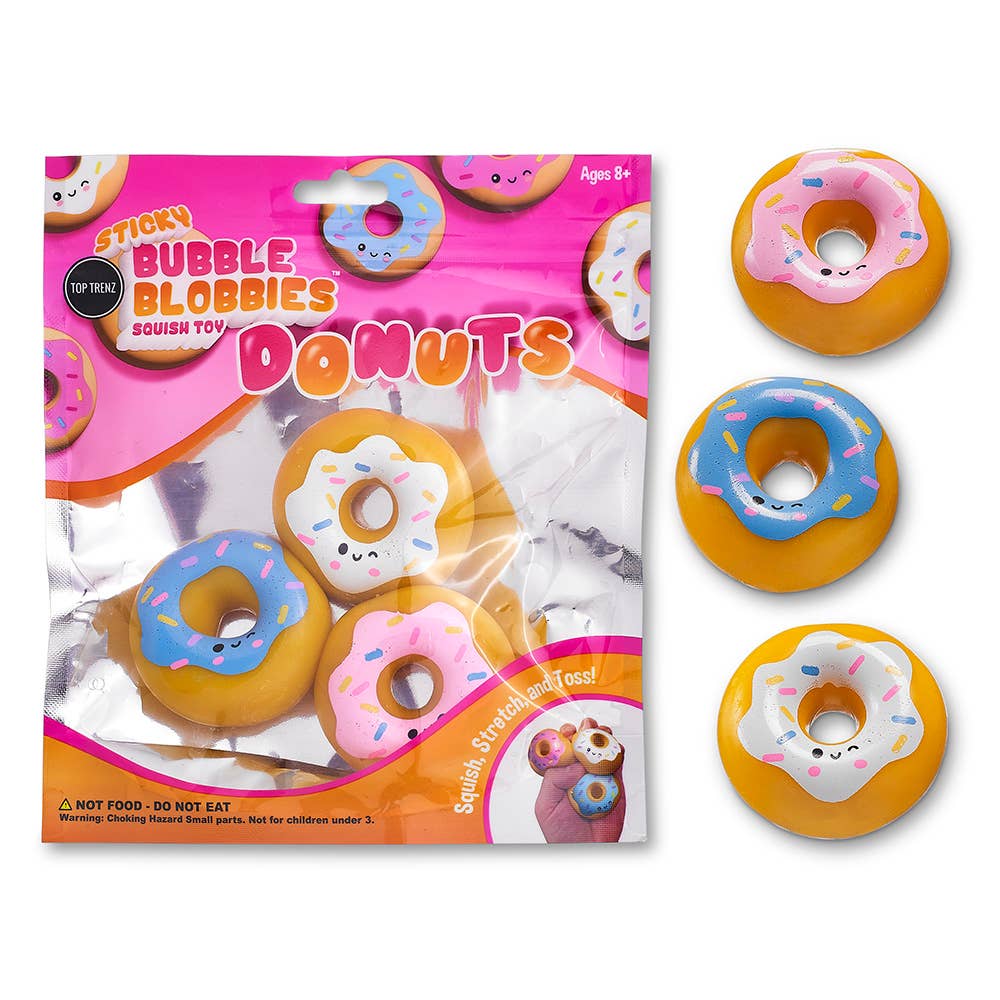 Sticky Bubble Blobbies Donuts