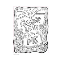 YOU'RE GODS GIRL COLORING BOOK