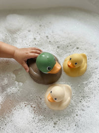 Itzy Ritzy Itzy Ducky Family™ - Bath + Water Table Toys: Mallard