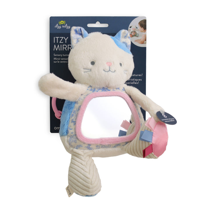 Itzy Ritzy Itzy Bitzy Mirror™ Sensory Tummy Time Mirror - Kitty