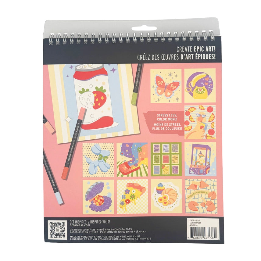 Momenta BRVV Spiral Marker Notebook Pad  Soda Pop