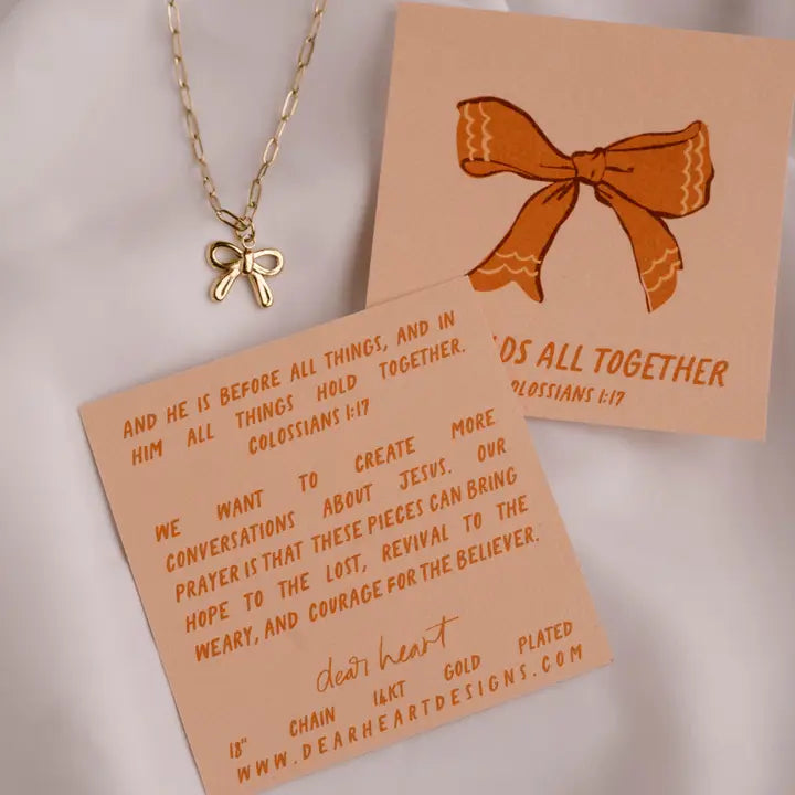 HE HOLDS ALL TOGETHER NECKLACE