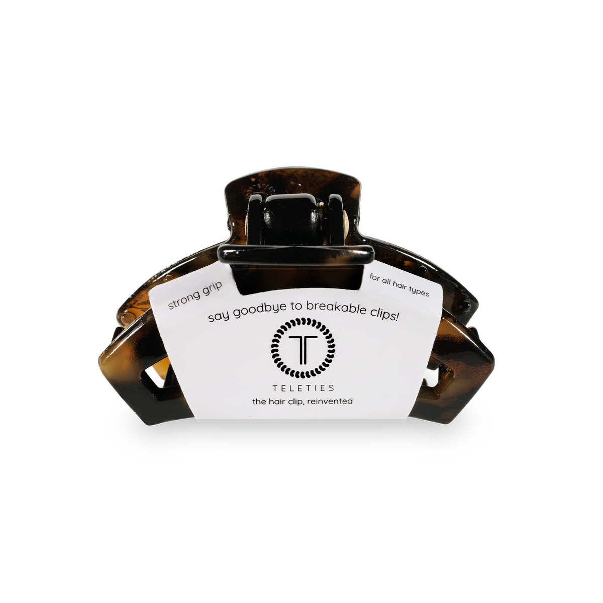 Open Hair Clip Tiny Tortoise