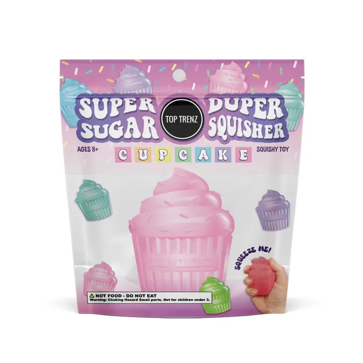 SUPER DUPER SUGAR SQUISHER CUPCAKES
