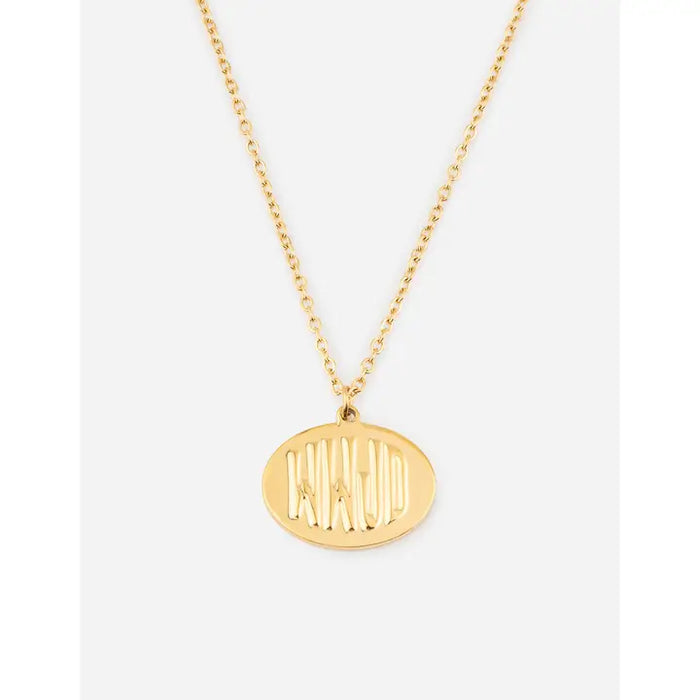 ELEVATED FAITH GOLD WWJD NECKLACE