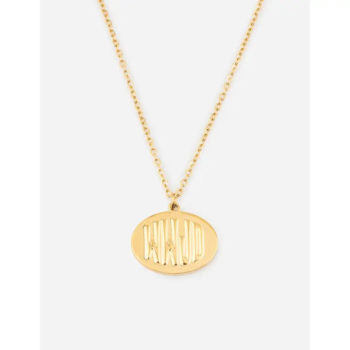 ELEVATED FAITH GOLD WWJD NECKLACE