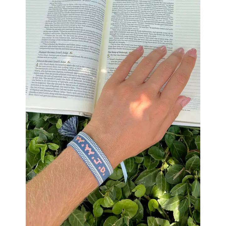 ELEVATED FAITH WWJD BRACELET 2 COLORS