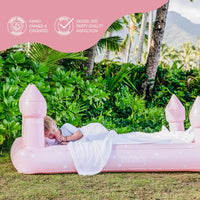 FUNBOY PINK CASTLE SLEEPOVER KIDS AIR MATTRESS