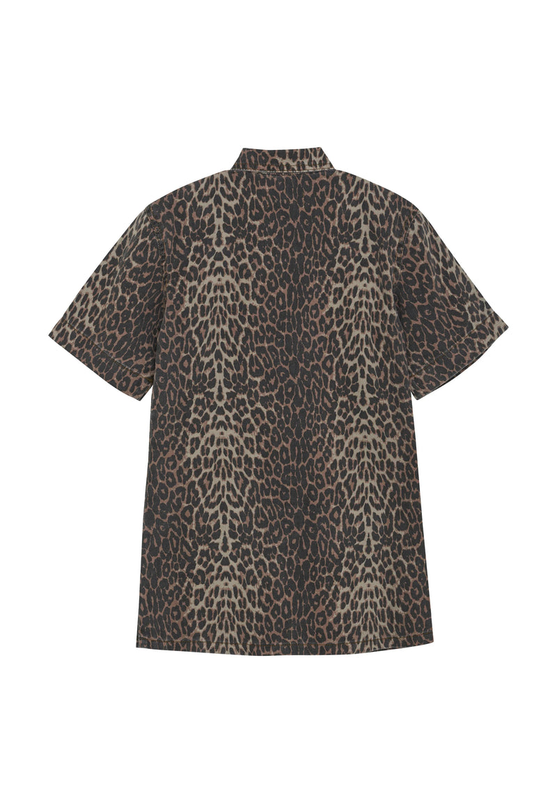 CREAMIE CHEETAH DRESS