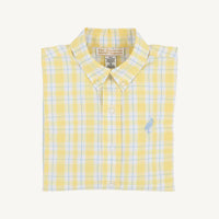 DEANS LIST DRESS SHIRT FORSYTH PARK PLAID/BEALE STREET BLUE