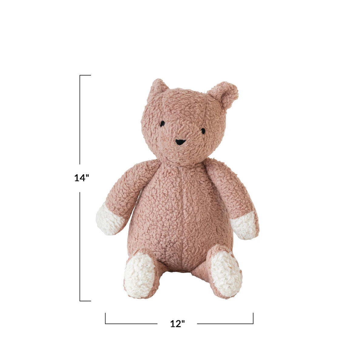 PLUSH BEAR BROWN & TAN