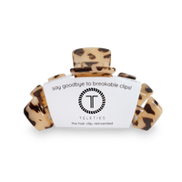 Classic Hair Clip Small Blonde Tortoise
