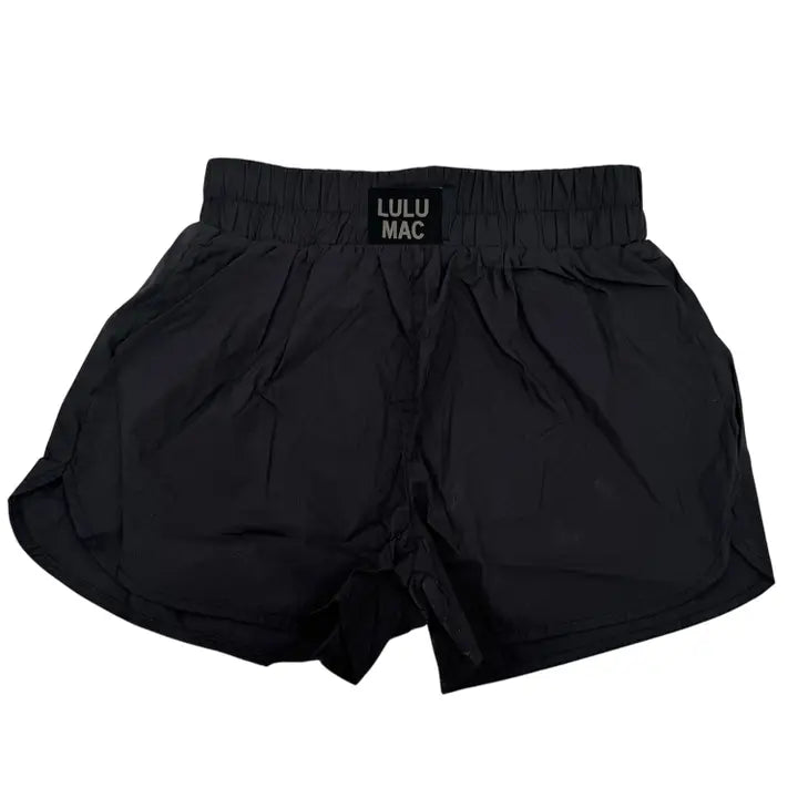 LULU MAC BLACK KIDS SOLID SHORT