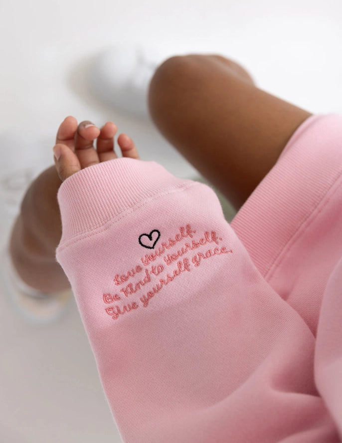 ELEVATED FAITH LOVE YOURSELF KIDS SWEATSHIRT