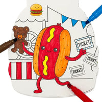 Momenta LYB Coloring Notebook Burger