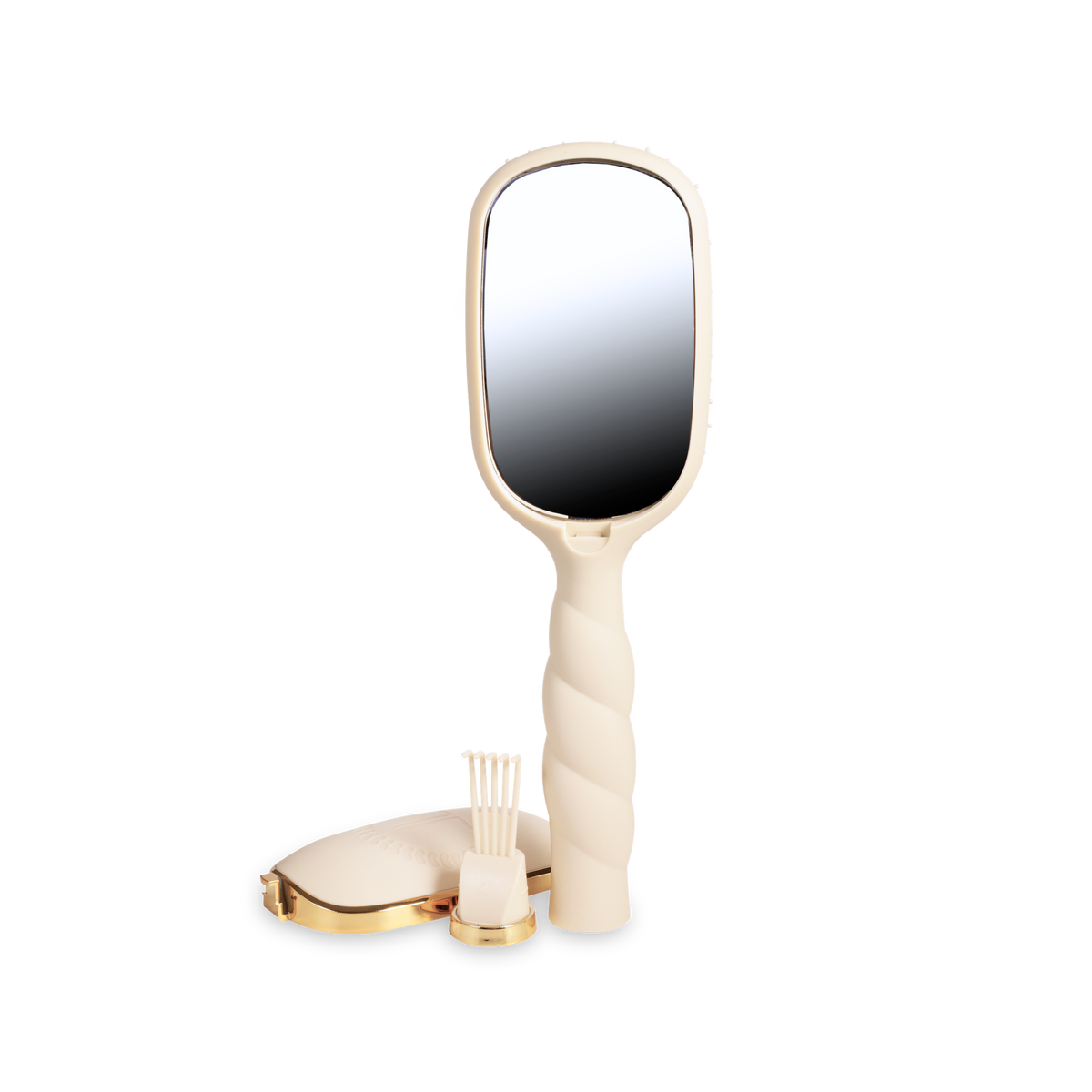 Boar Bristle Hair Brush Tan
