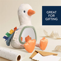 Itzy Bitzy Mirror™ Sensory Tummy Time Mirror Goose