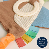 Itzy Ritzy Mallard Duck Bitzy Crinkle™ Sensory Toy