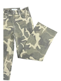 KAN CAN YOUTH HIGH RISE CAMO WIDE JEANS