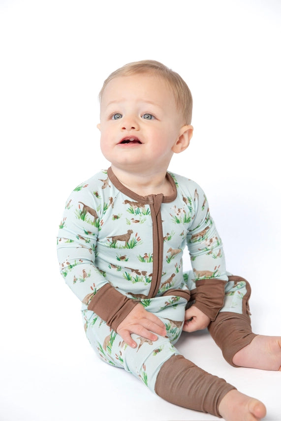 Goosies Ls Zip Pj Delta Dogs