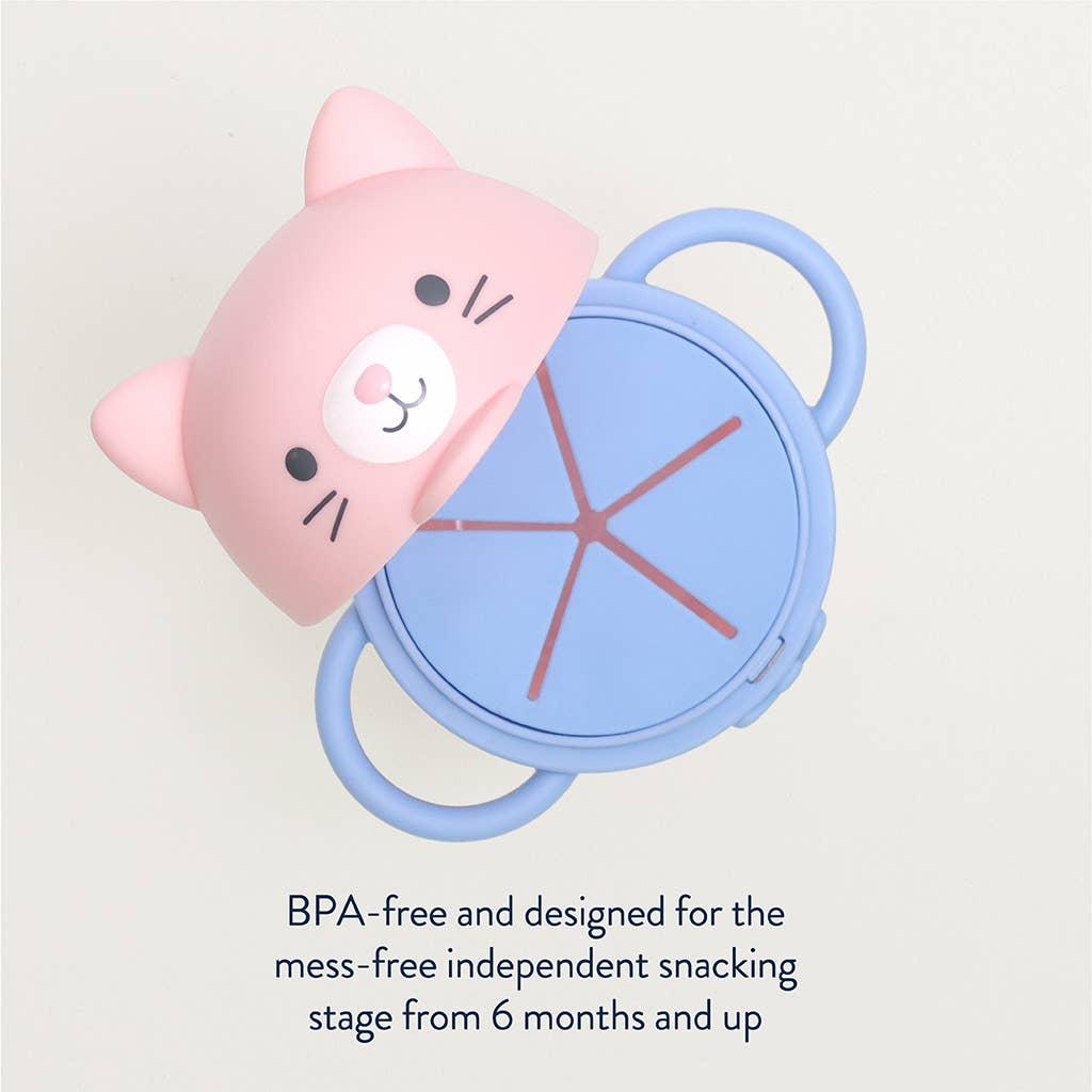 Itzy Ritzy Itzy Snack Pal - Snack Cup: Kitty