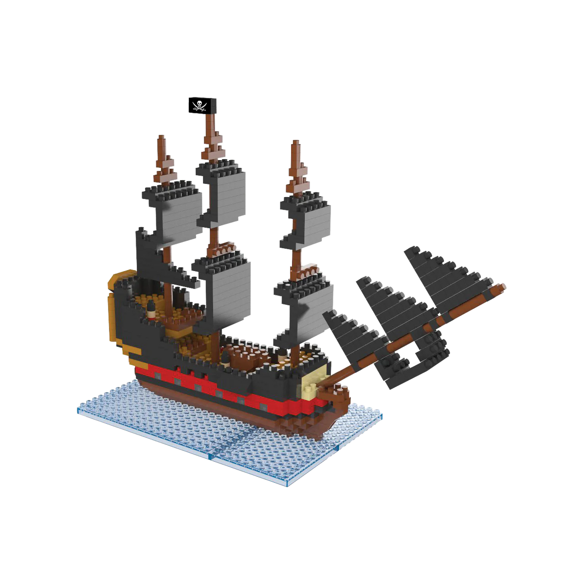 MINI BLOCK MEDIUM PIRATE SHIP