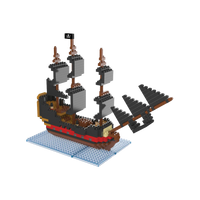 MINI BLOCK MEDIUM PIRATE SHIP