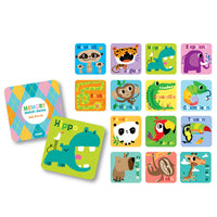 Memory Match Wild Animals
