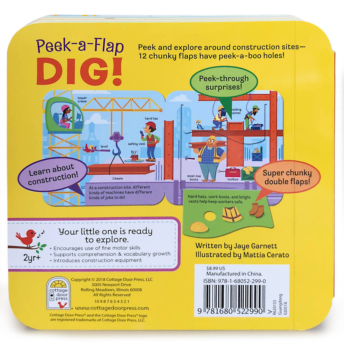 DIG! CONSTRUCTION LIFT A FLAP BOOK